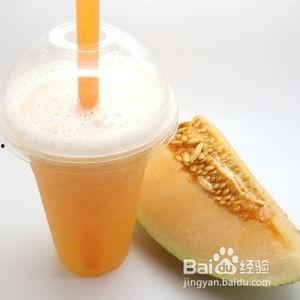 吃哈密瓜汁,夏日清凉饮品，尽享甘甜滋味
